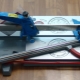 How do I use the tile cutter?