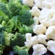 Sammenligning af broccoli og blomkål